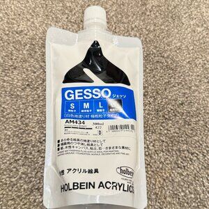 Holbein Acrylic Gesso LL Extra Coarse Pumice Textured Professional Paint